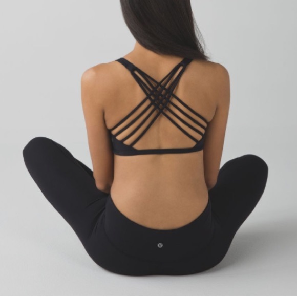 lululemon athletica Other - Lululemon Free To Be Bra (Wild) Black Size 6